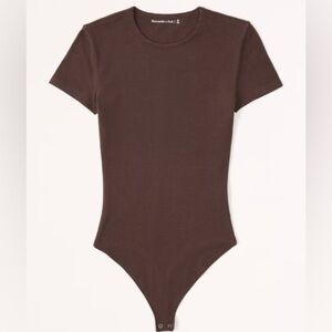 Abercrombie seamless short sleeved bodysuit matte  (buy 2 for $50)
